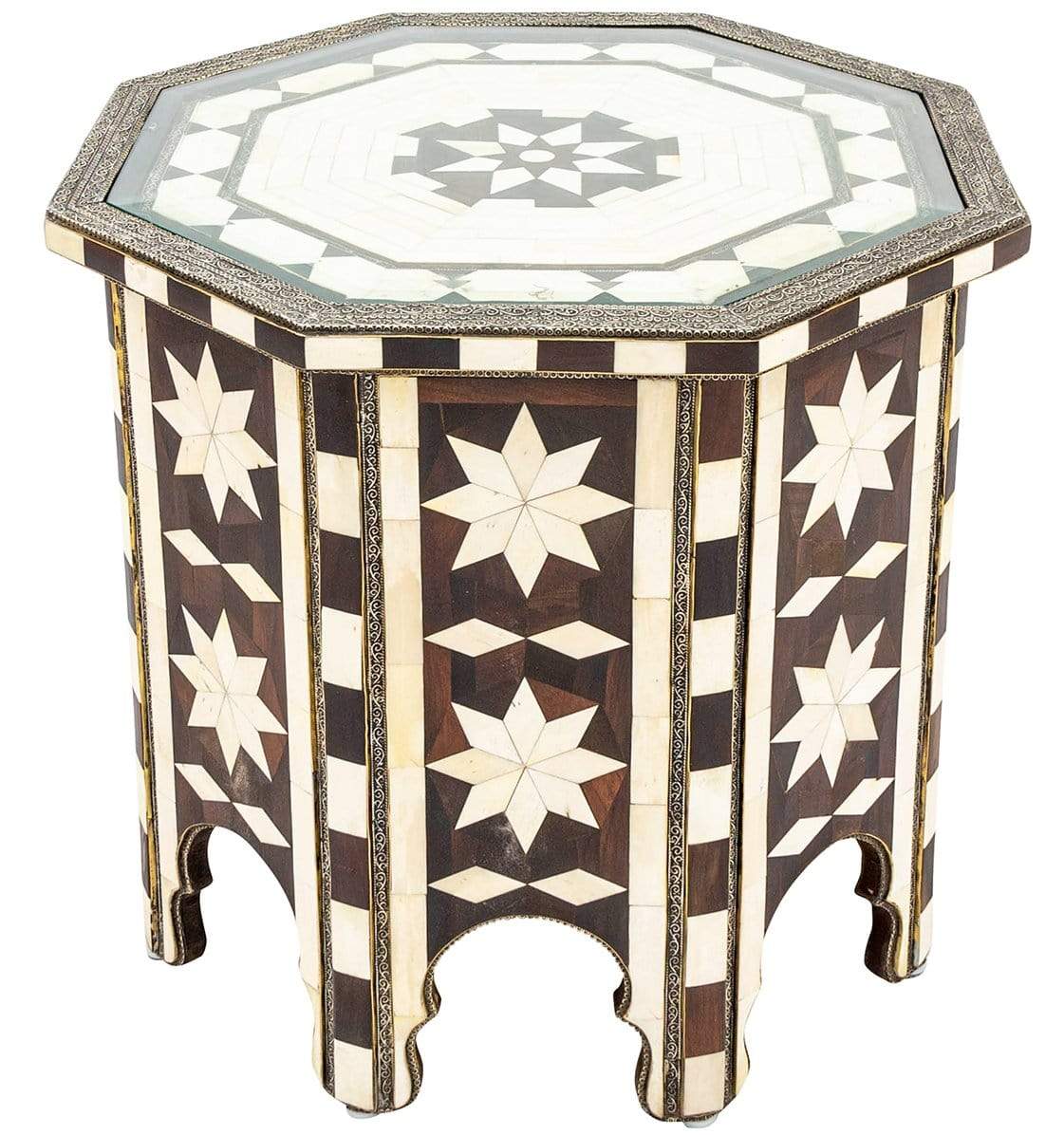 Moroccan side table NAJMA SIDE TABLE Moroccan furniture NYC