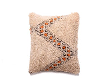 Load image into Gallery viewer, Beni Ouarain Pillow, Vintage Moroccan Berber Cushion
