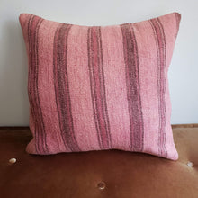 Load image into Gallery viewer, Berber Wool Pillow - Vintage Moroccan Floor Cushion VKFP040
