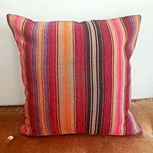 Berber Wool Pillow - Vintage Moroccan Floor Cushion VKFP063