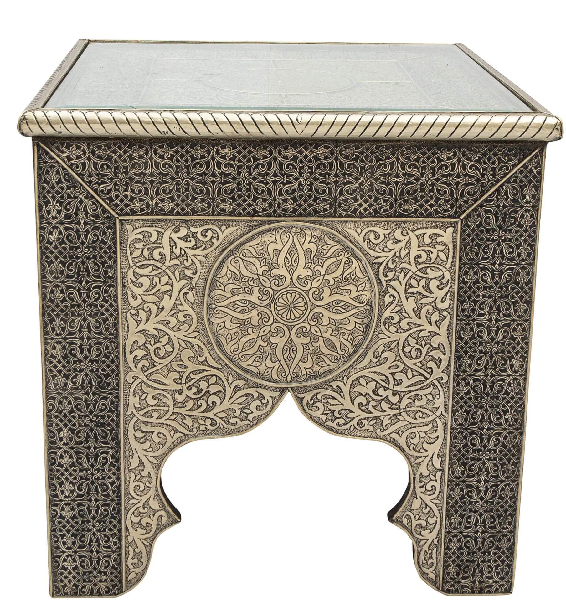 Moroccan Tables New York - Mother Of Pearl Table Syrian Vintage