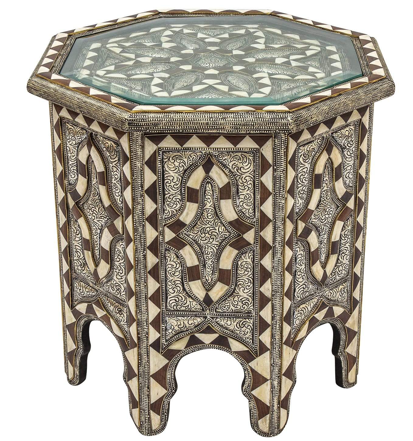 Vintage Side Table, Moroccan 29