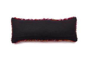 Berber Wool Pillow, Vintage Moroccan Cushion